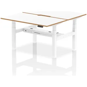 Oslo Air Back-to-Back Height Adjustable Bench Desk for 2, 4 or 6 People