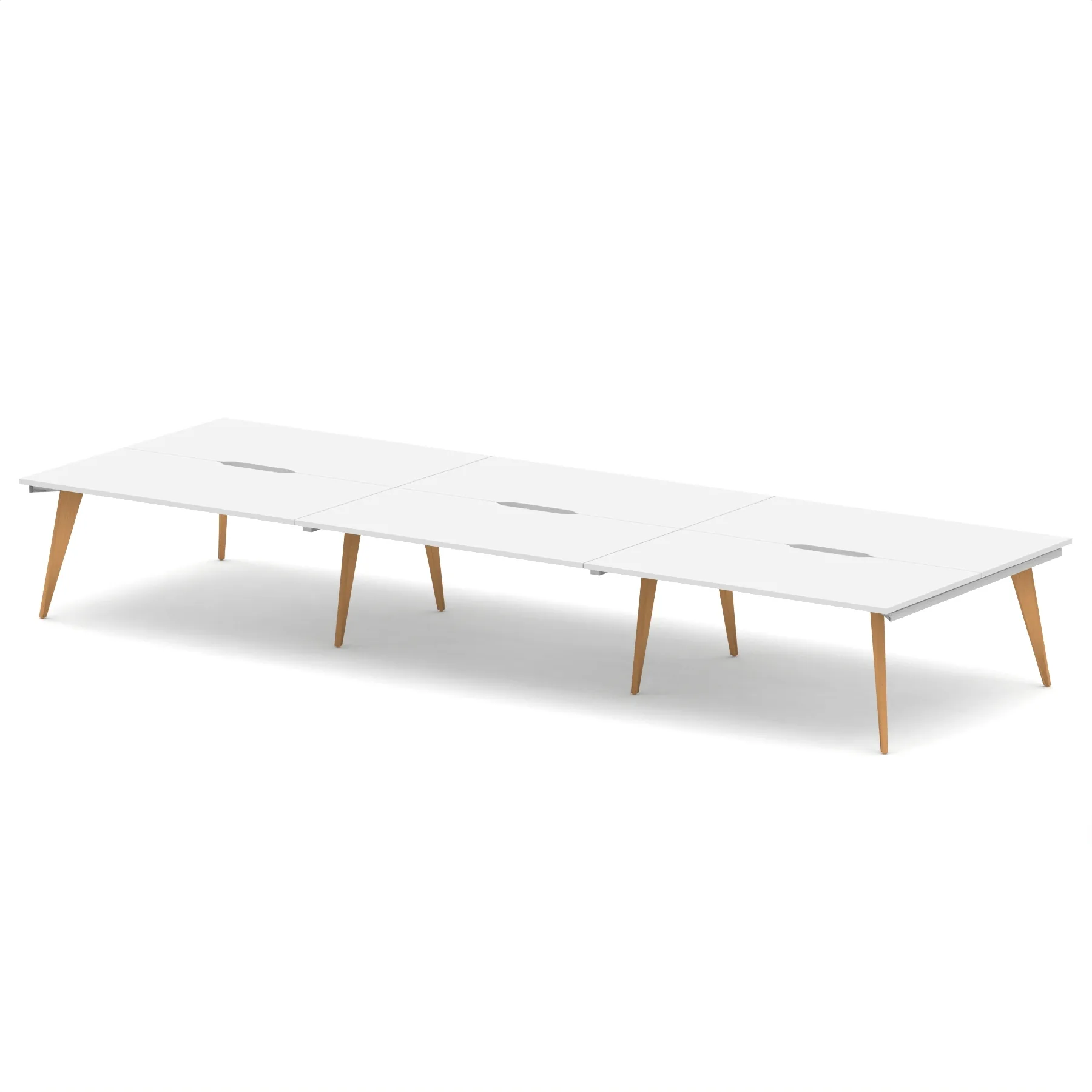 Oslo Back-to-Back Bench Desks and Workstations for 2, 4 or 6 People