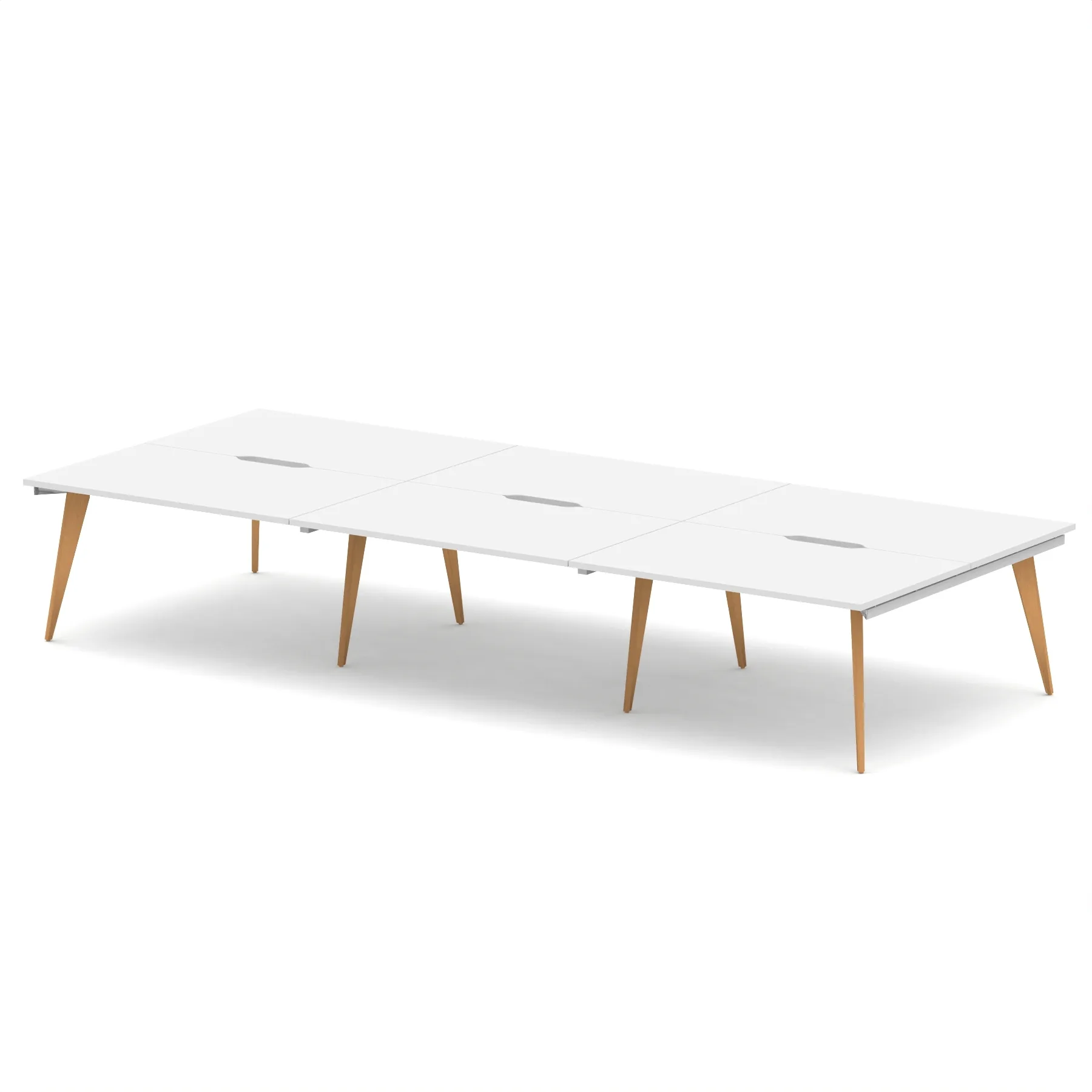 Oslo Back-to-Back Bench Desks and Workstations for 2, 4 or 6 People