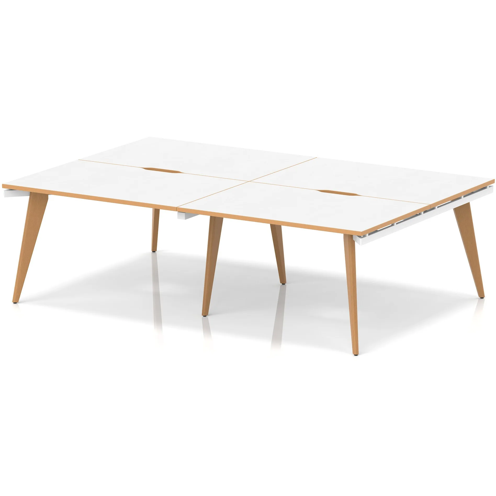 Oslo Back-to-Back Bench Desks and Workstations for 2, 4 or 6 People