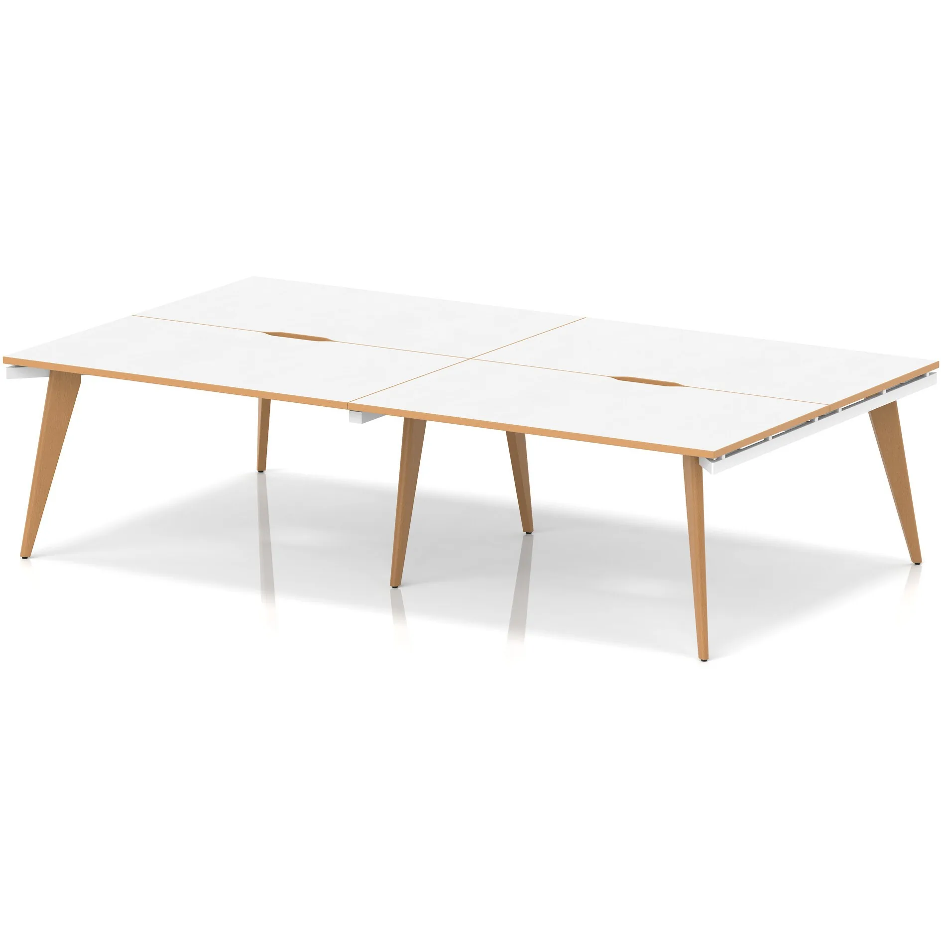 Oslo Back-to-Back Bench Desks and Workstations for 2, 4 or 6 People