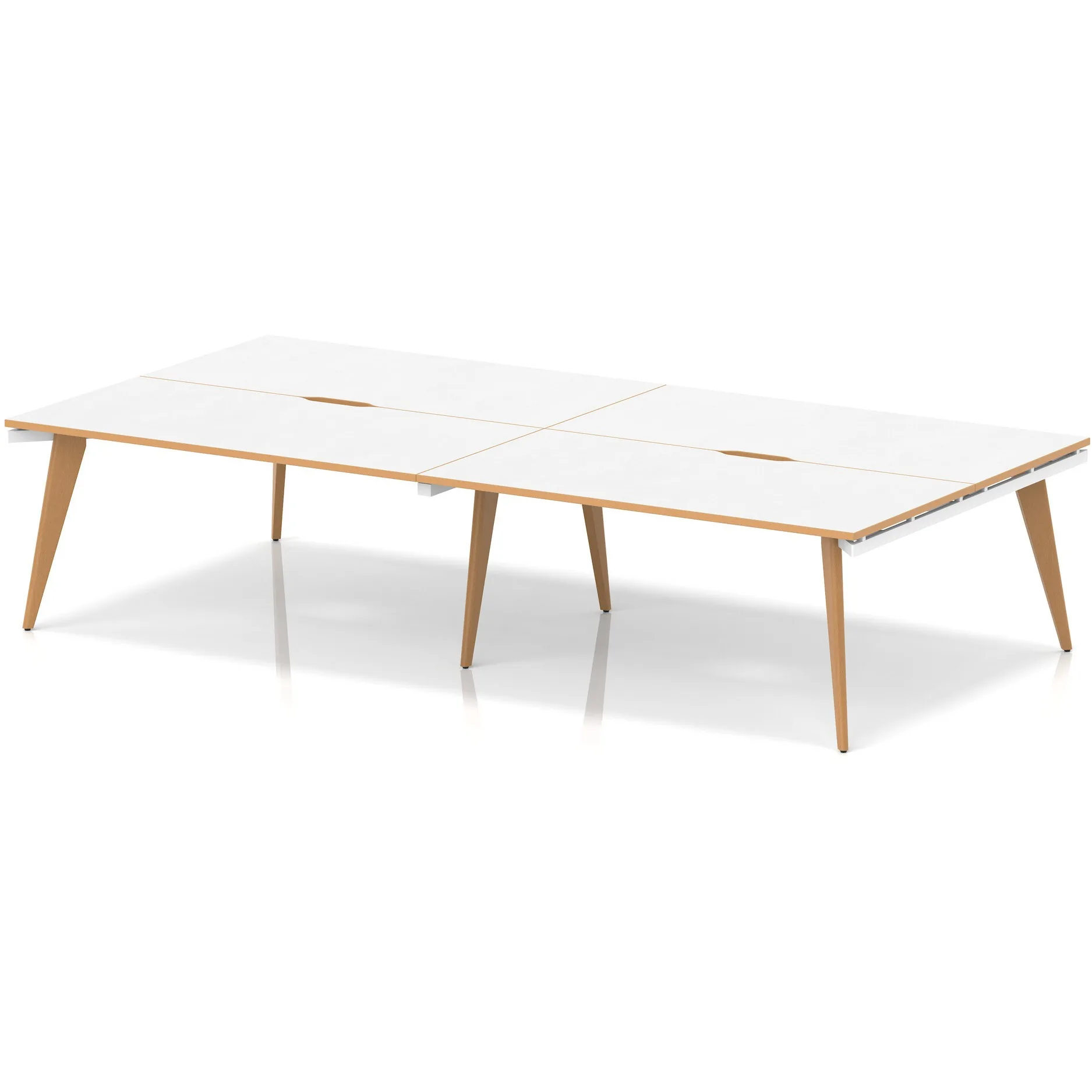 Oslo Back-to-Back Bench Desks and Workstations for 2, 4 or 6 People