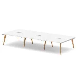 Oslo Back-to-Back Bench Desks and Workstations for 2, 4 or 6 People
