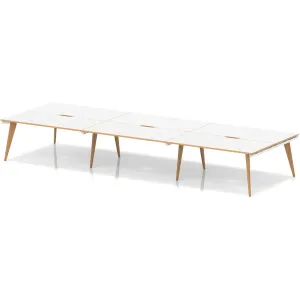 Oslo Back-to-Back Bench Desks and Workstations for 2, 4 or 6 People