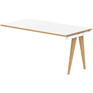 Oslo Single Row Bench Desk Extension Kit