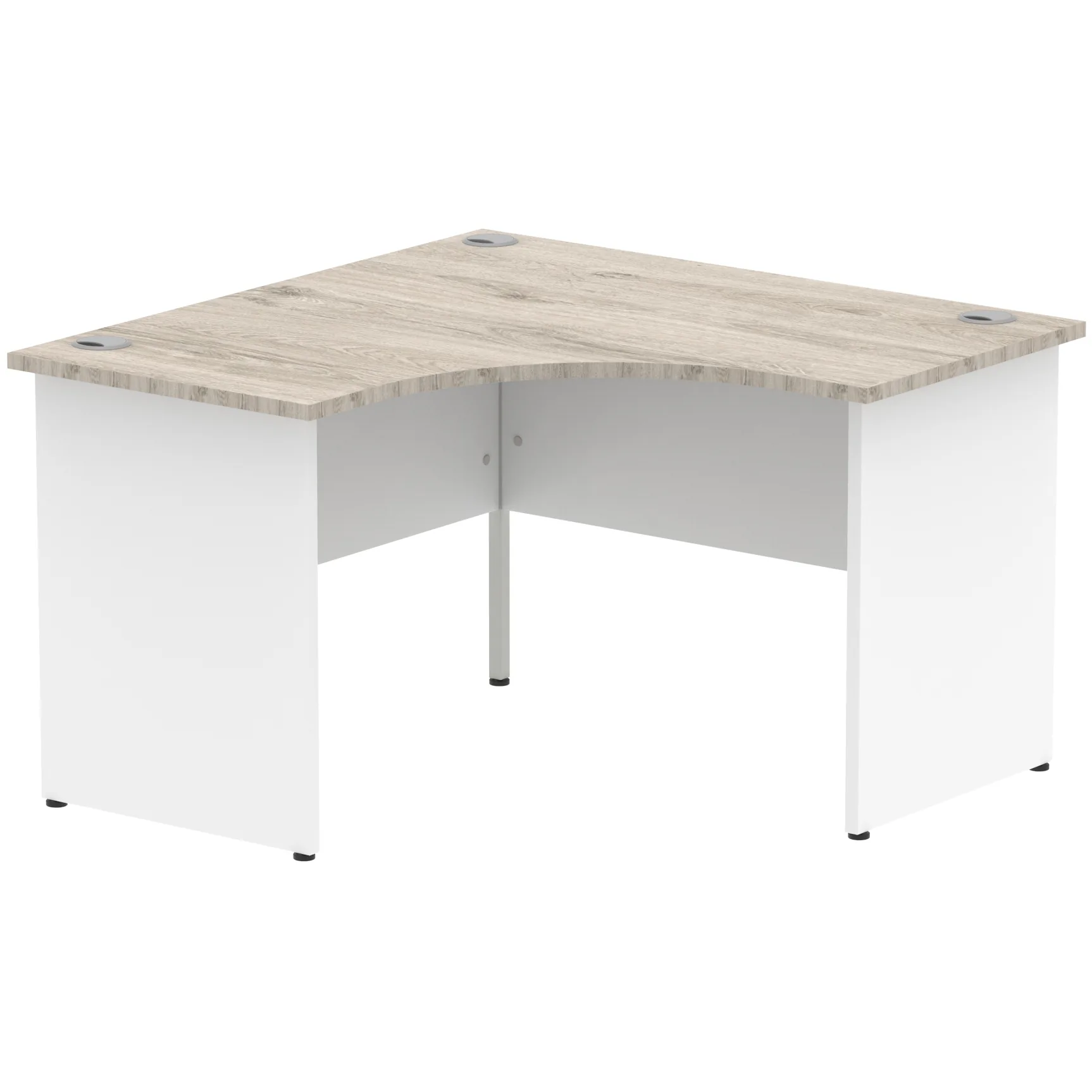 Impulse Panel End Crescent Corner Office Desk