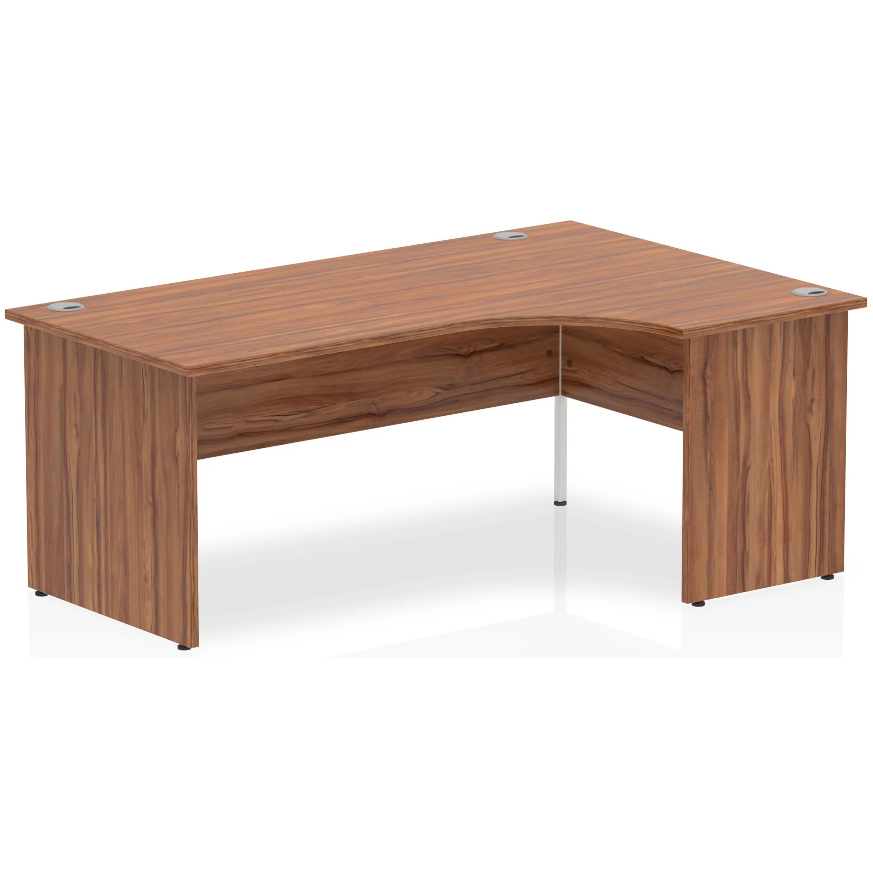 Impulse Panel End Crescent Corner Office Desk