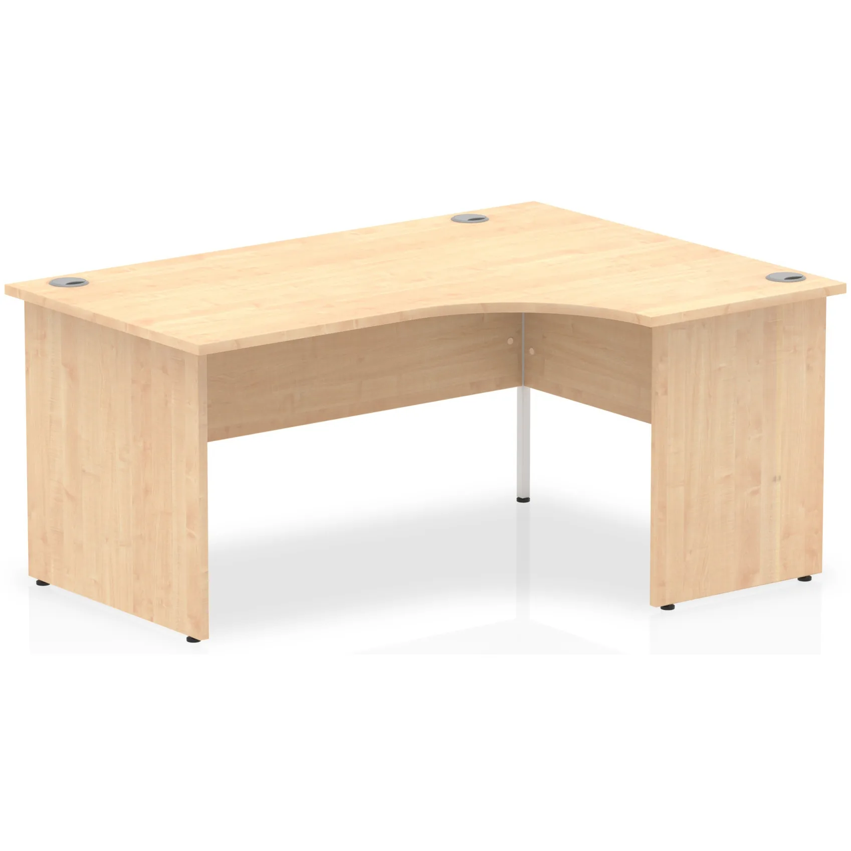 Impulse Panel End Crescent Corner Office Desk