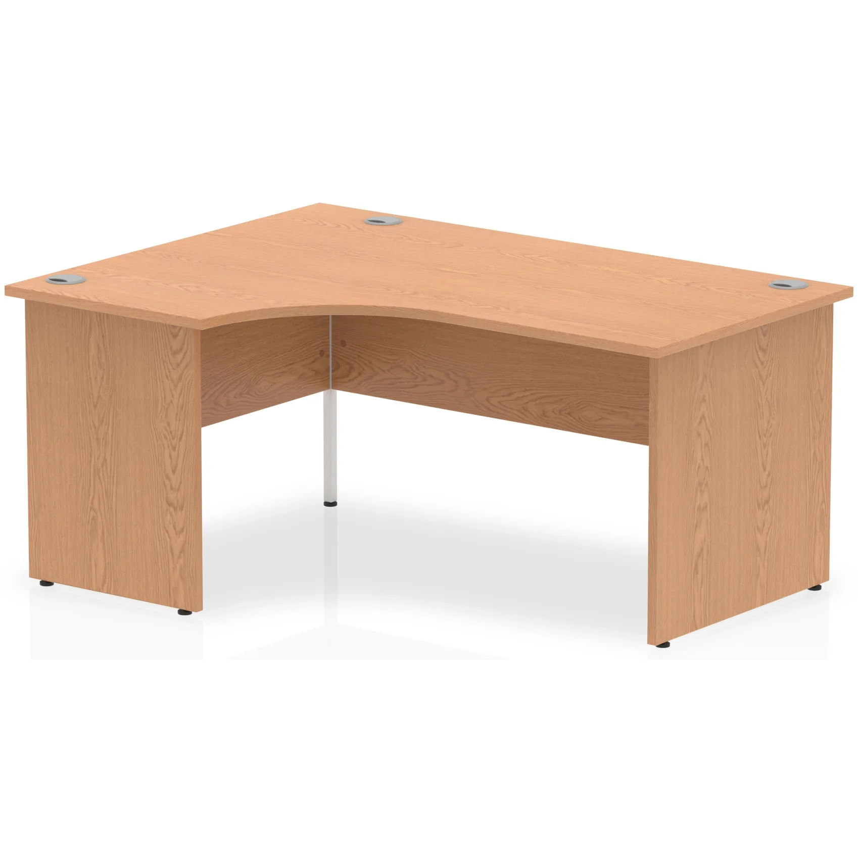 Impulse Panel End Crescent Corner Office Desk