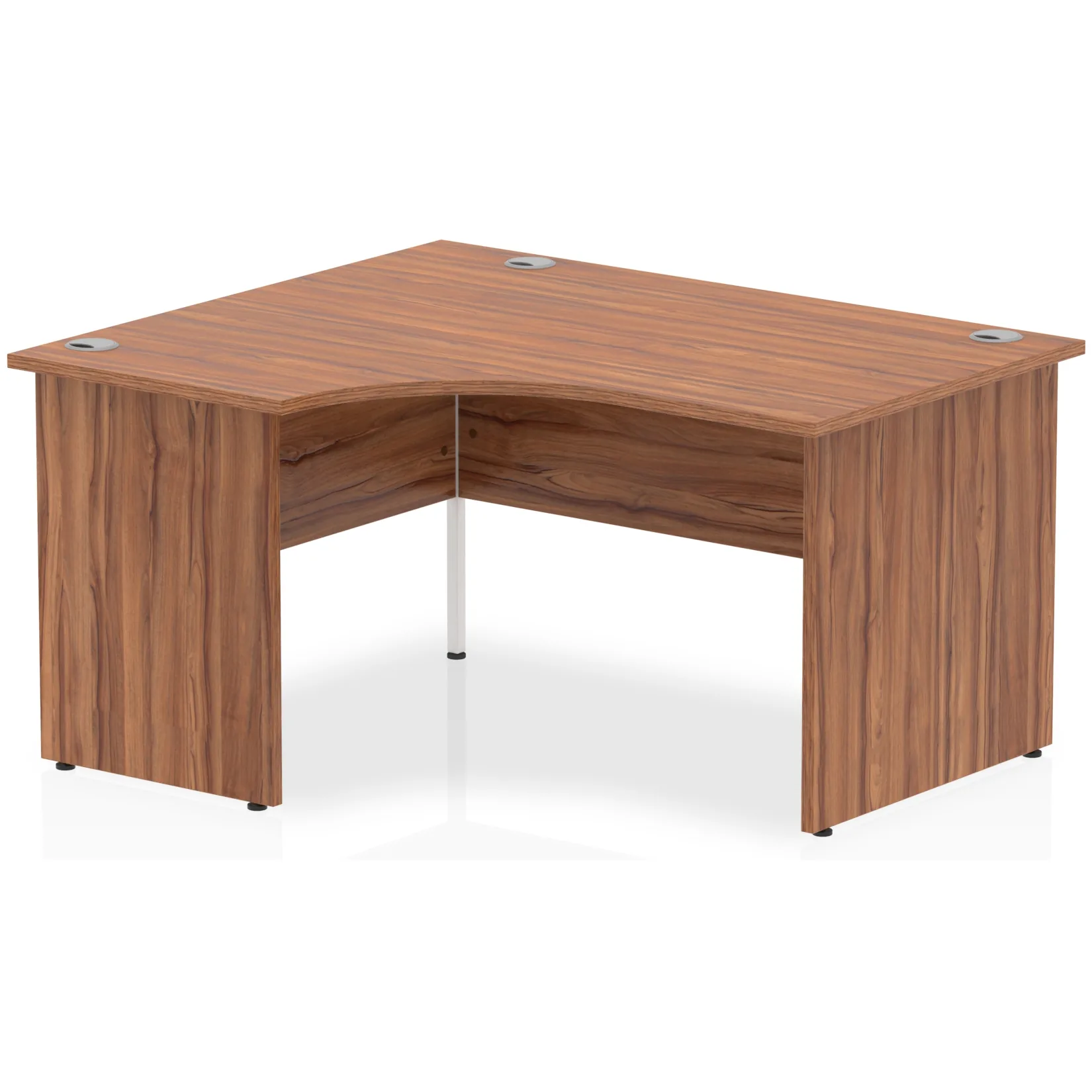 Impulse Panel End Crescent Corner Office Desk
