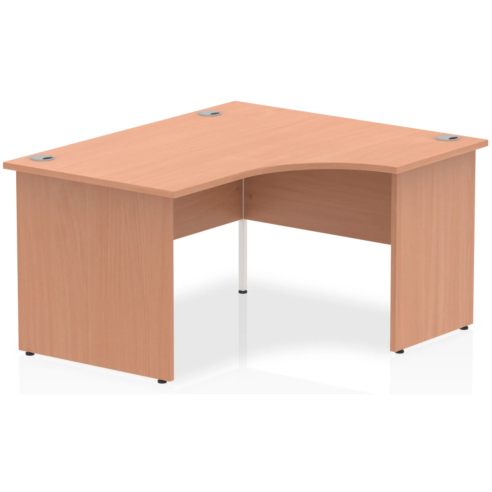 Impulse Panel End Crescent Corner Office Desk