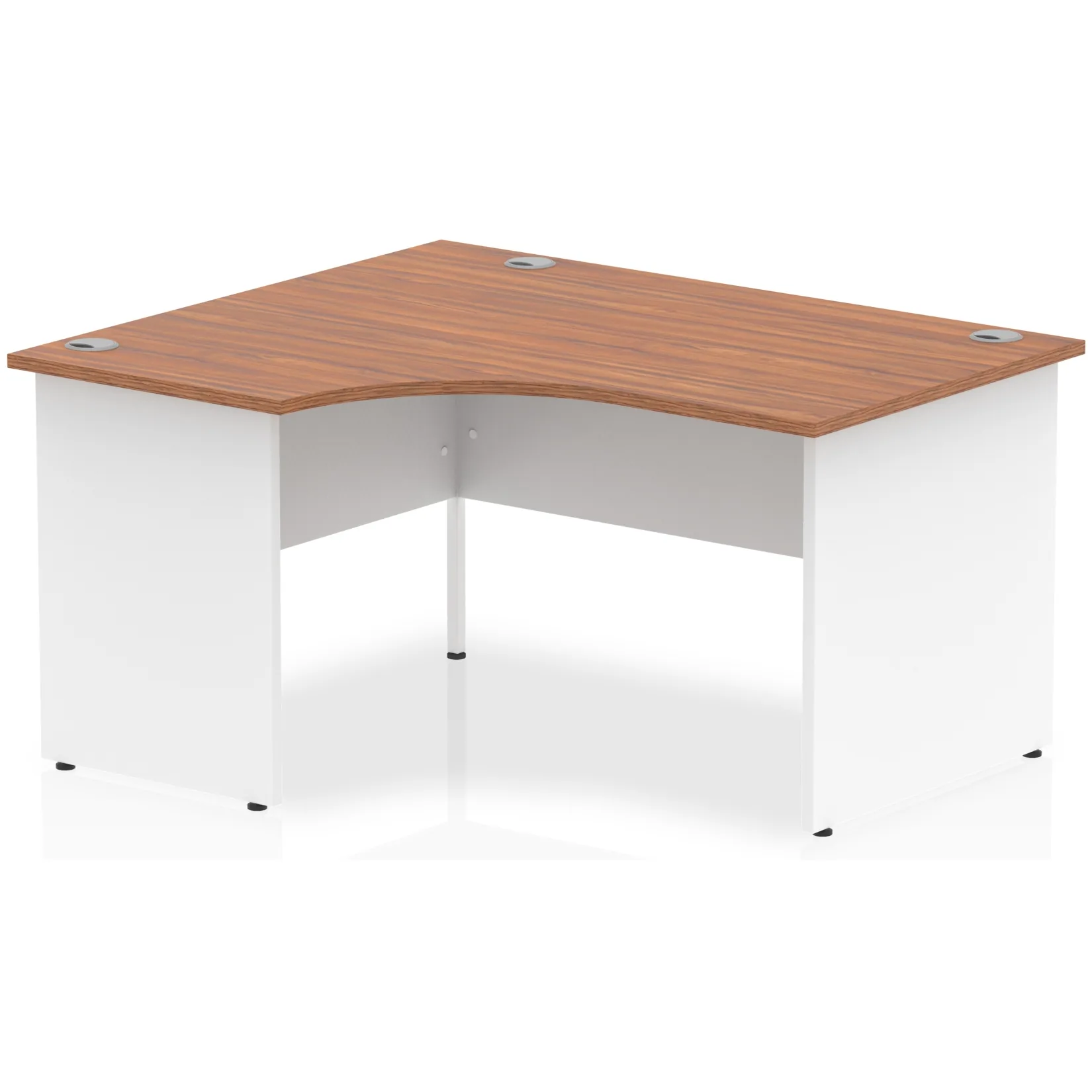 Impulse Panel End Crescent Corner Office Desk