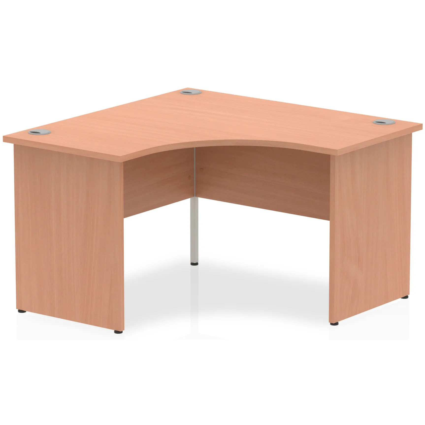 Impulse Panel End Crescent Corner Office Desk
