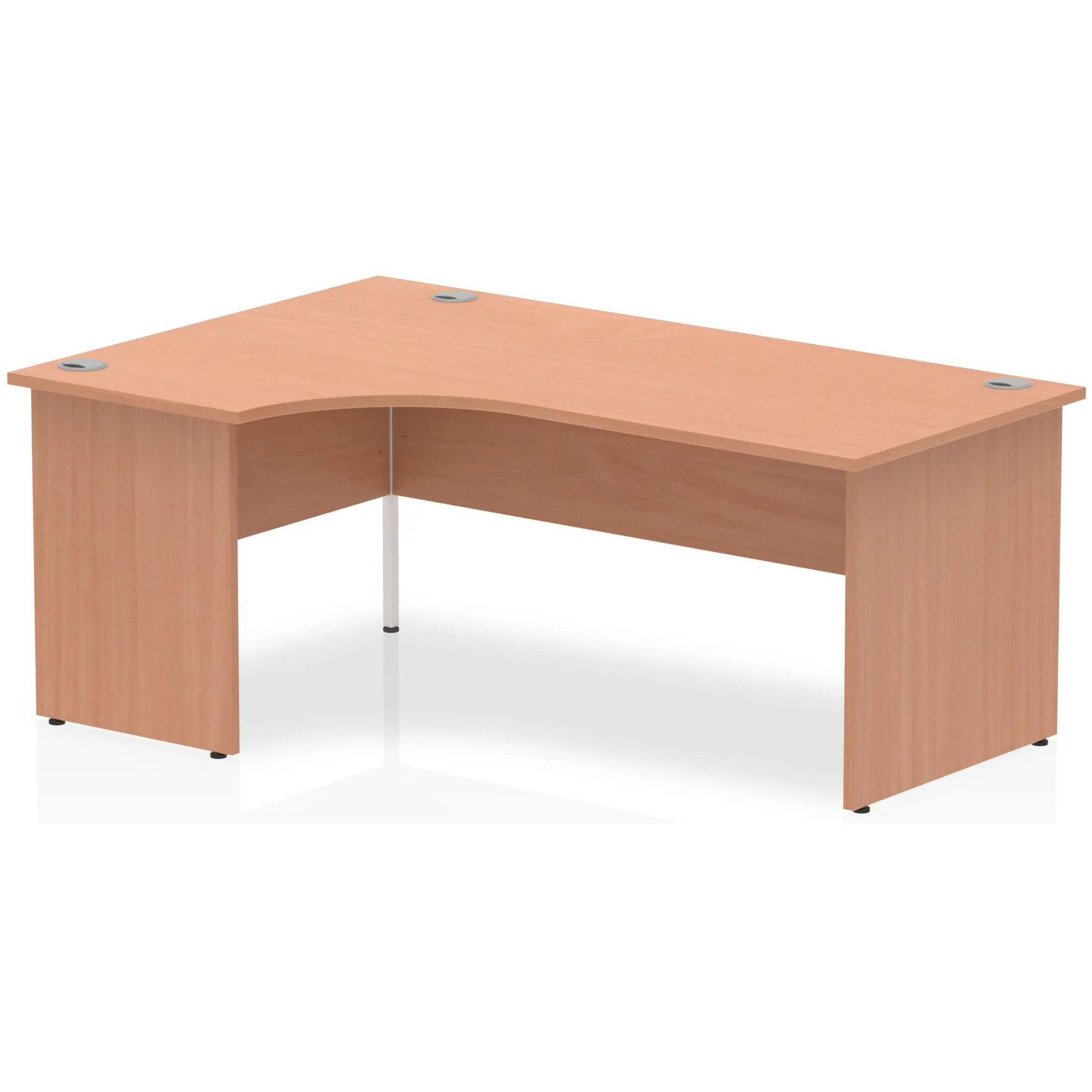 Impulse Panel End Crescent Corner Office Desk