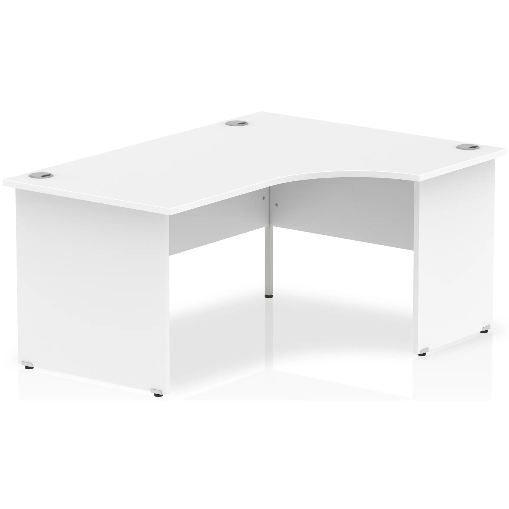 Impulse Panel End Crescent Corner Office Desk