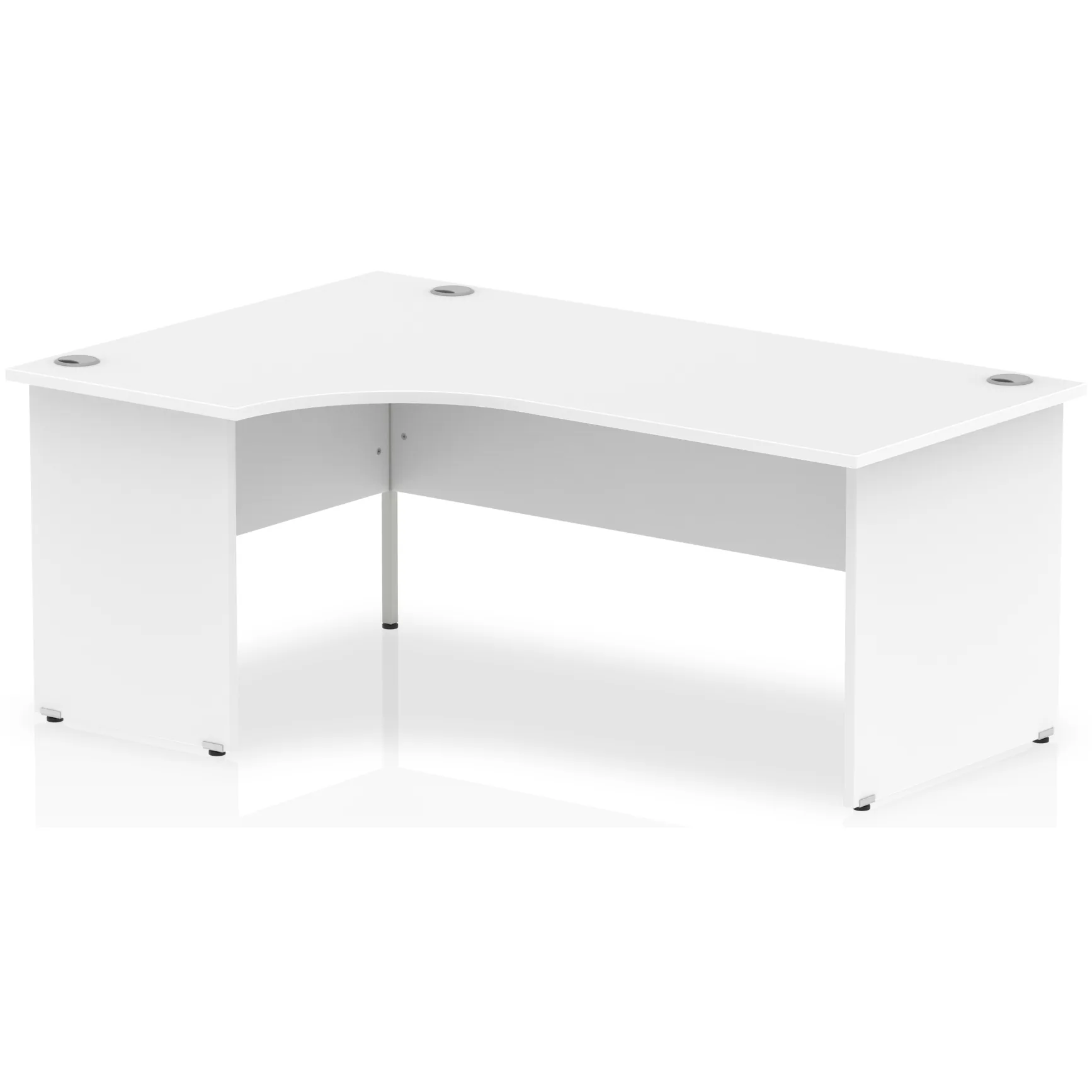 Impulse Panel End Crescent Corner Office Desk