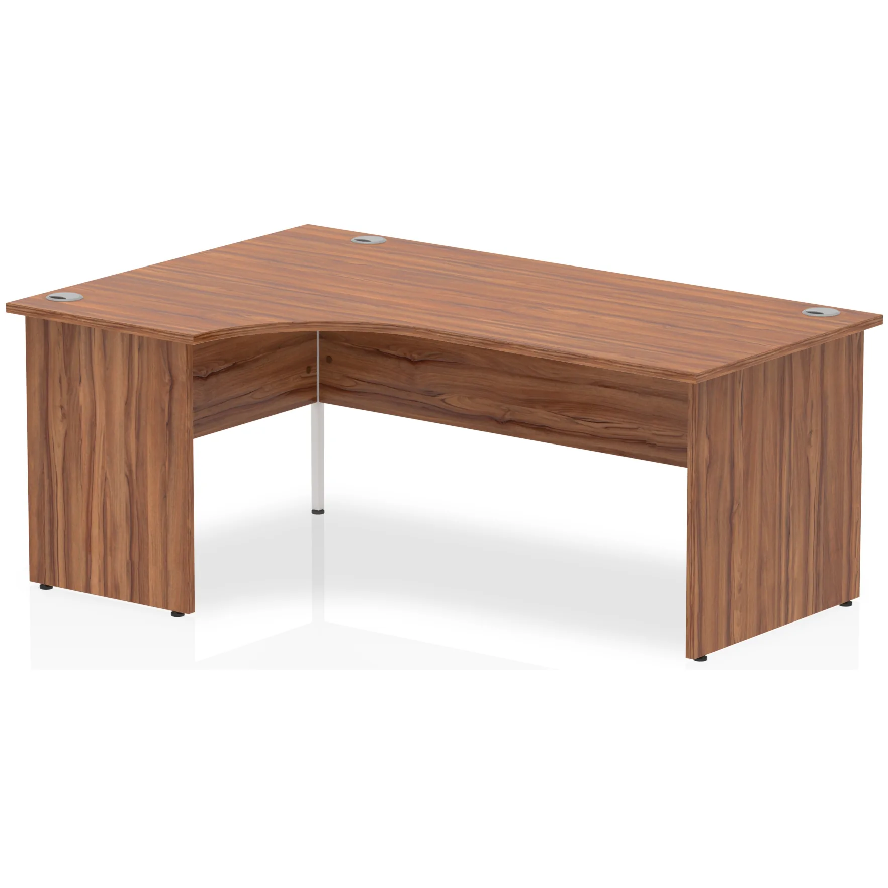Impulse Panel End Crescent Corner Office Desk