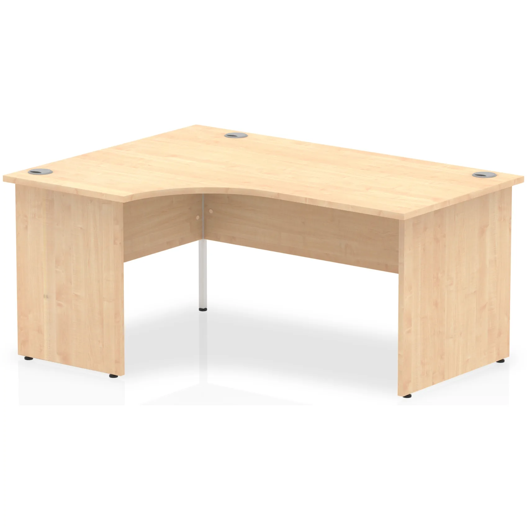 Impulse Panel End Crescent Corner Office Desk
