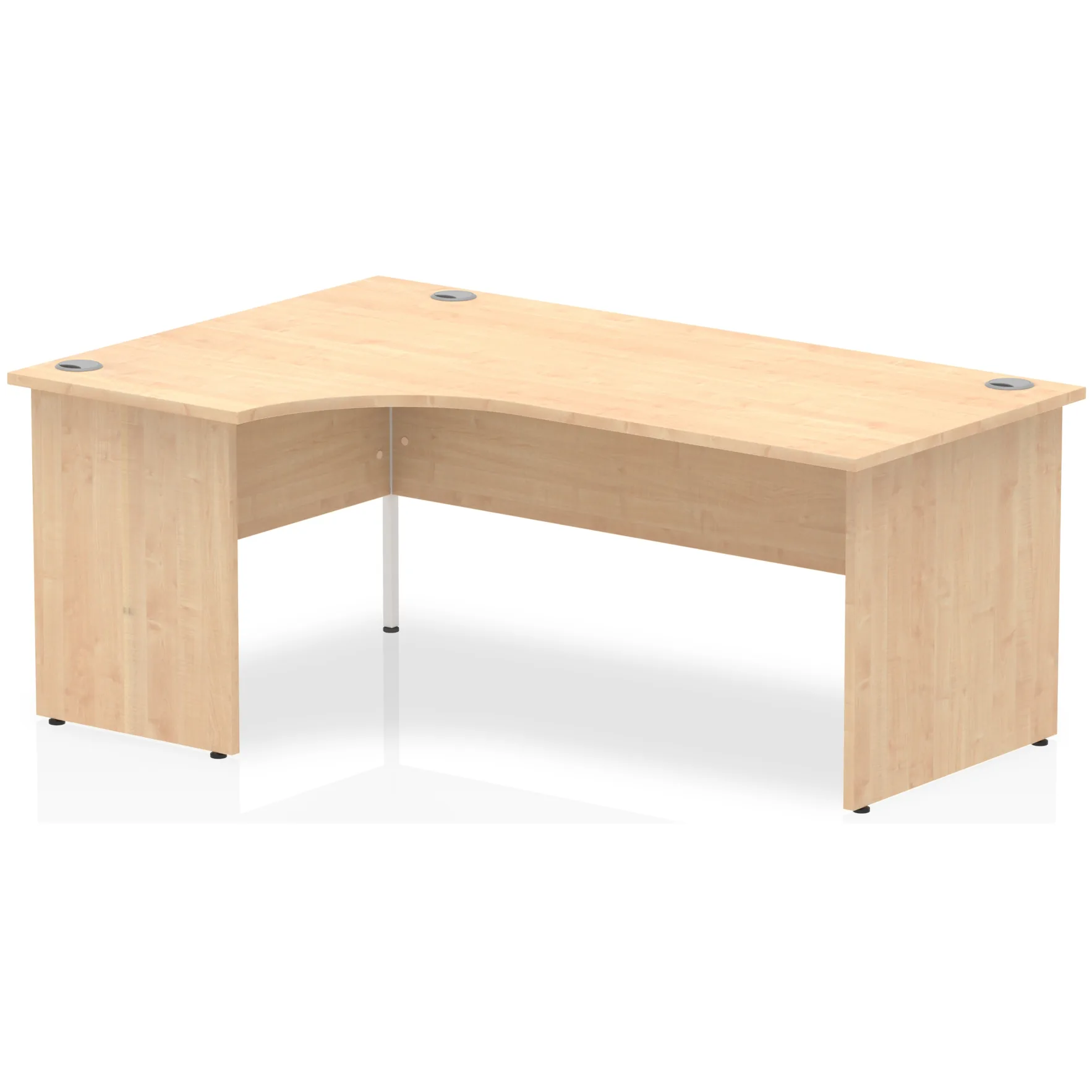 Impulse Panel End Crescent Corner Office Desk