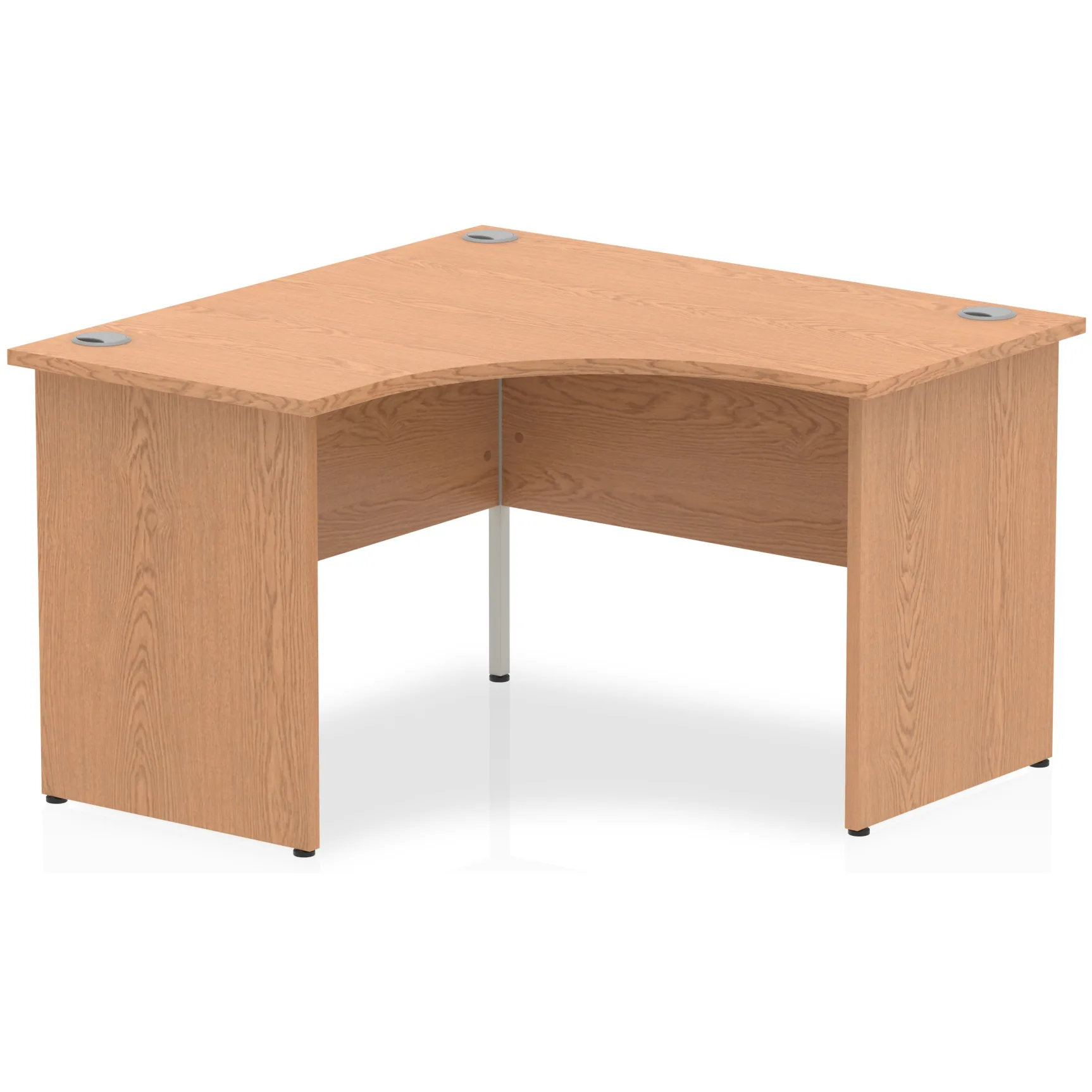 Impulse Panel End Crescent Corner Office Desk