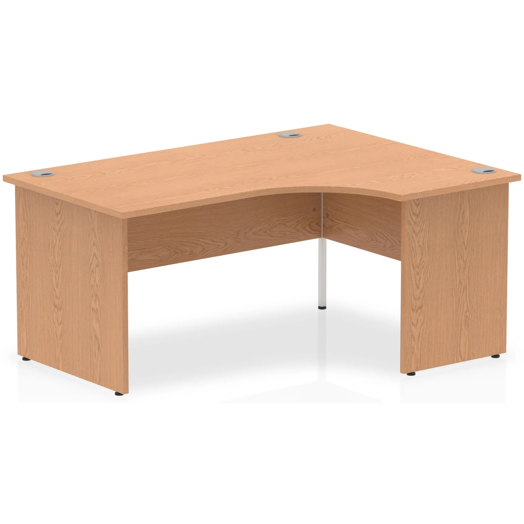 Impulse Panel End Crescent Corner Office Desk