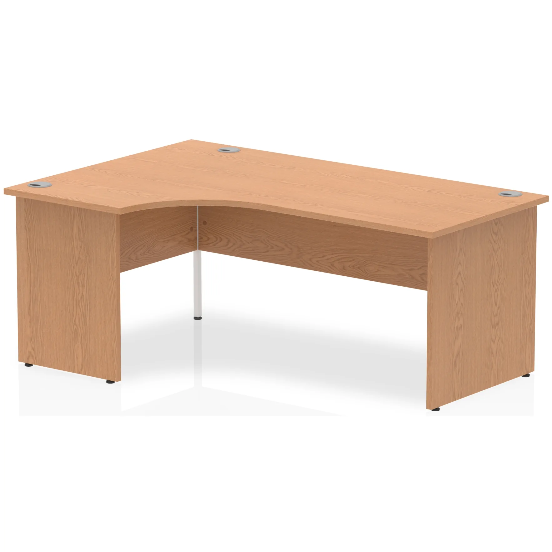 Impulse Panel End Crescent Corner Office Desk