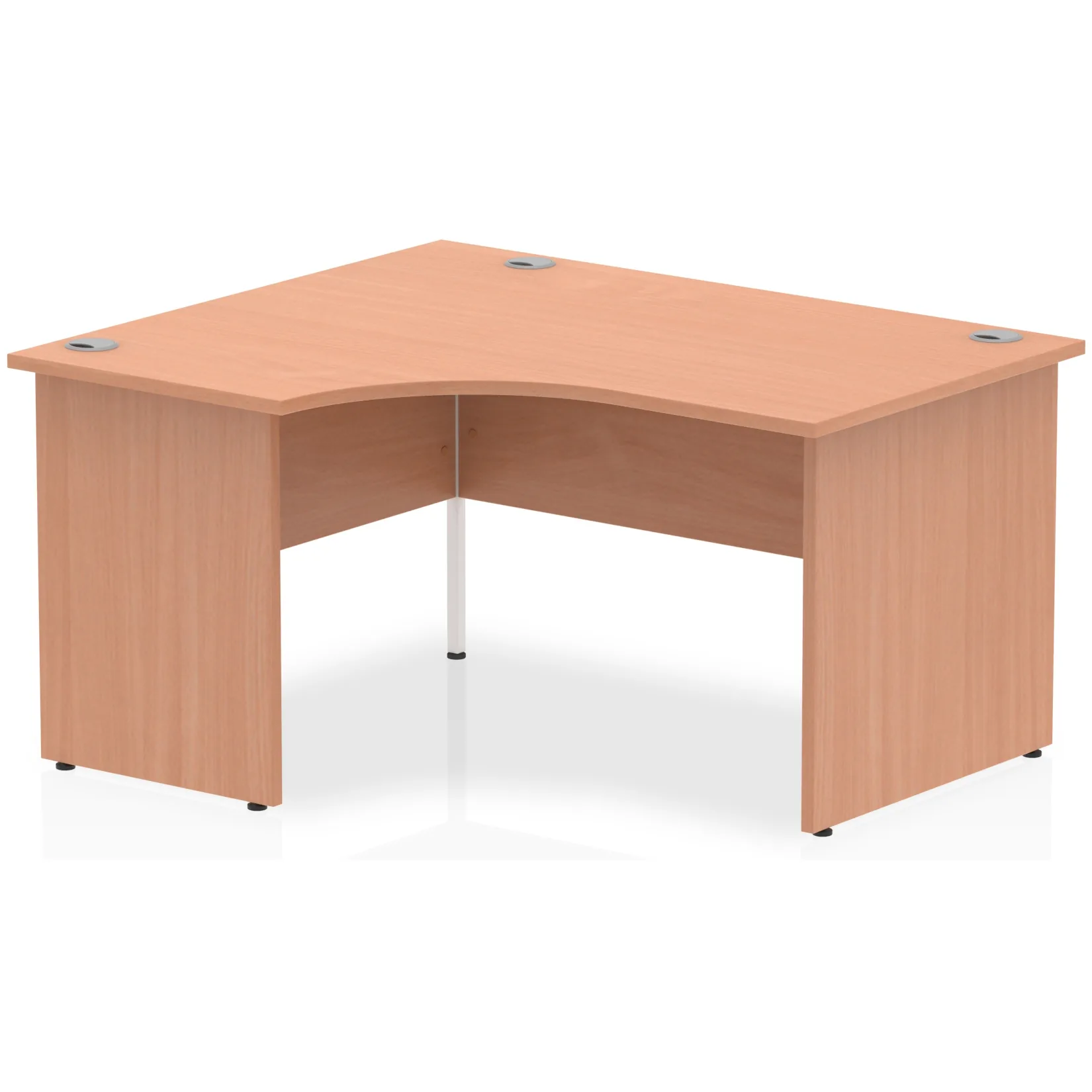 Impulse Panel End Crescent Corner Office Desk