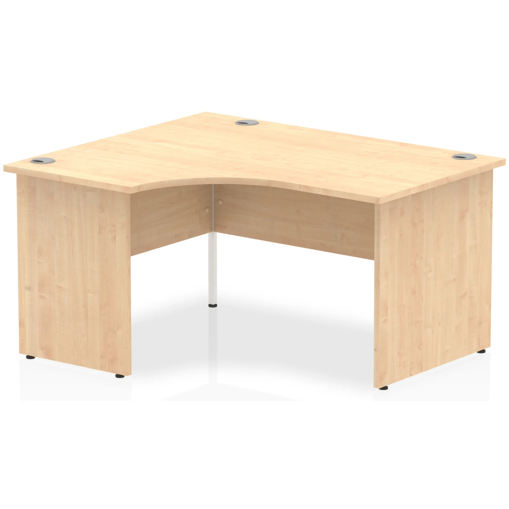Impulse Panel End Crescent Corner Office Desk