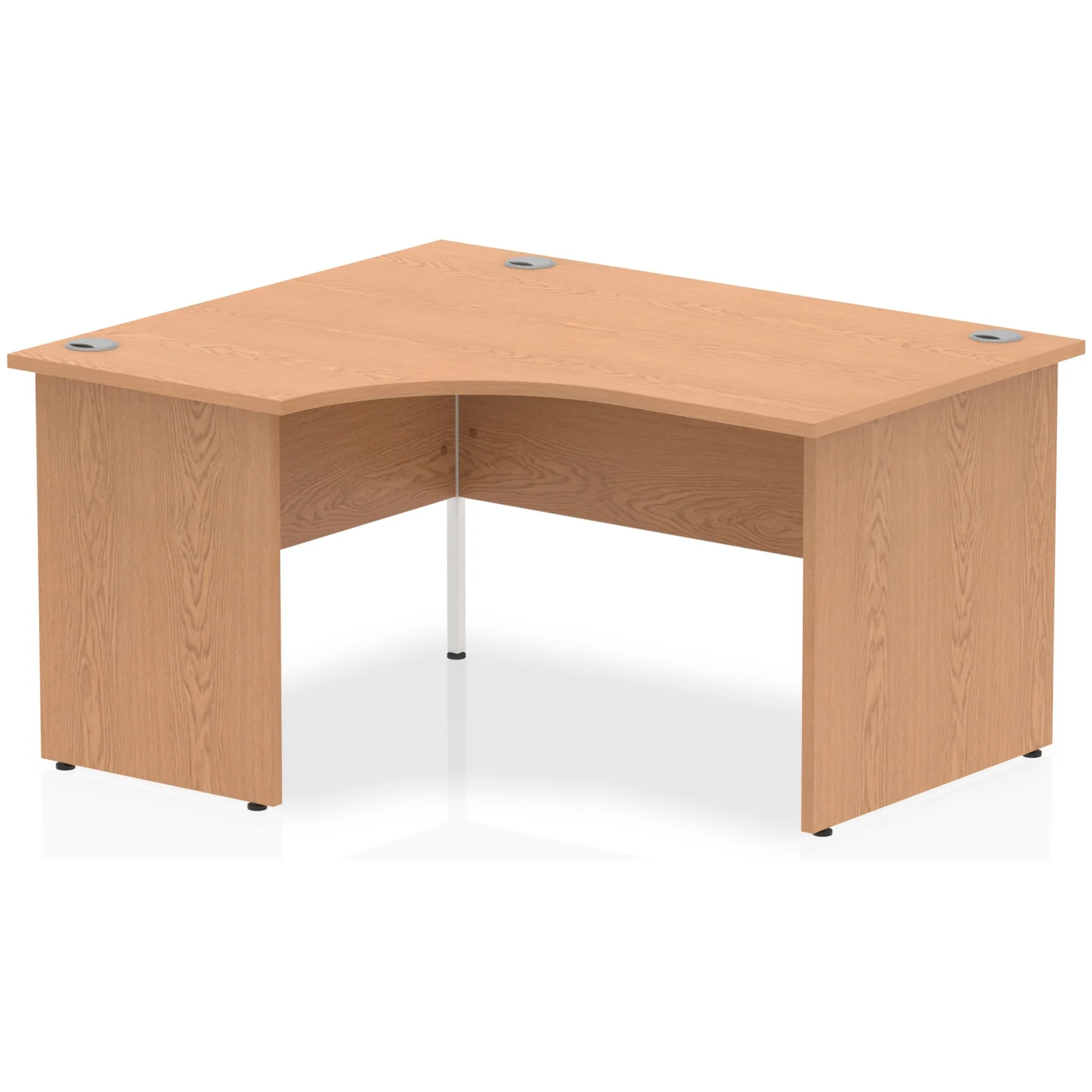 Impulse Panel End Crescent Corner Office Desk