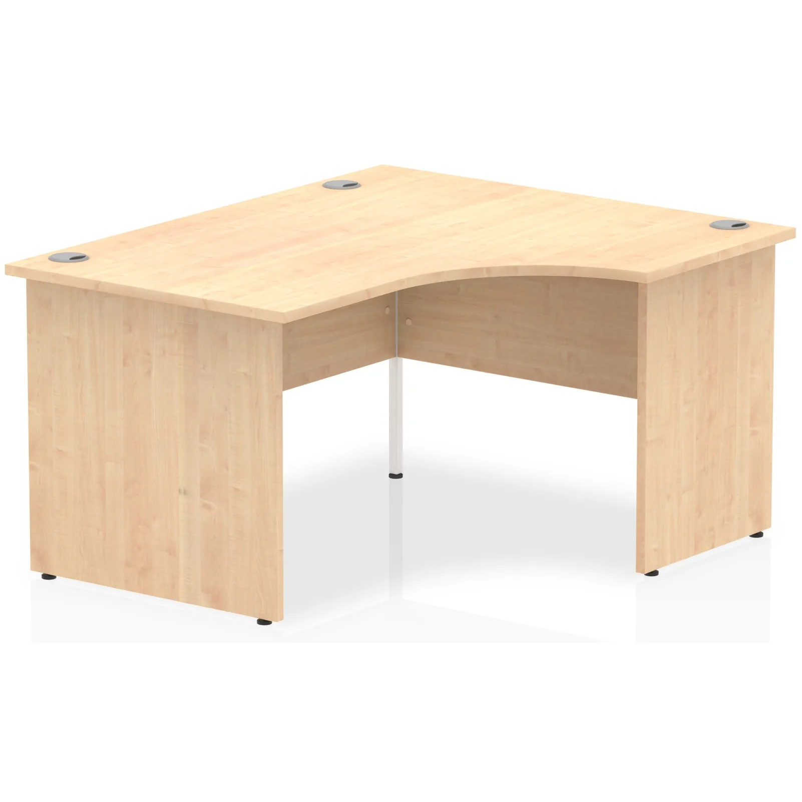 Impulse Panel End Crescent Corner Office Desk