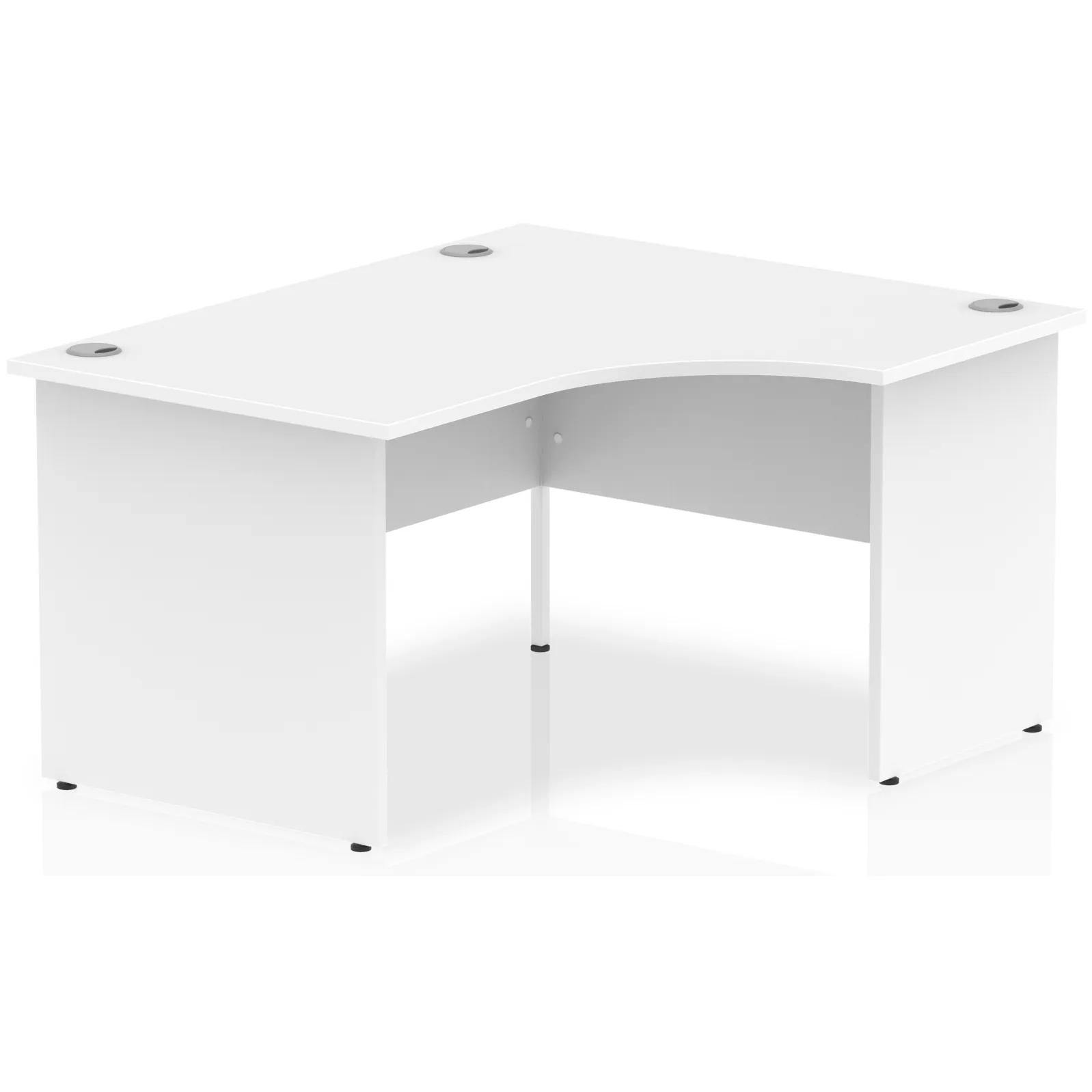 Impulse Panel End Crescent Corner Office Desk