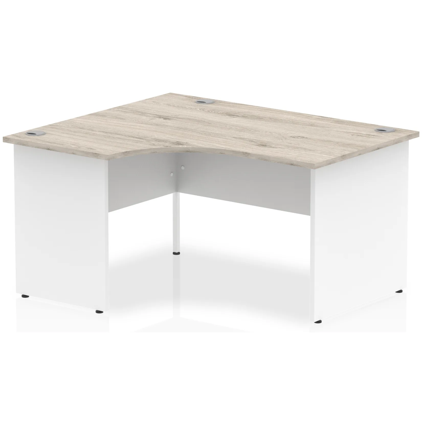 Impulse Panel End Crescent Corner Office Desk