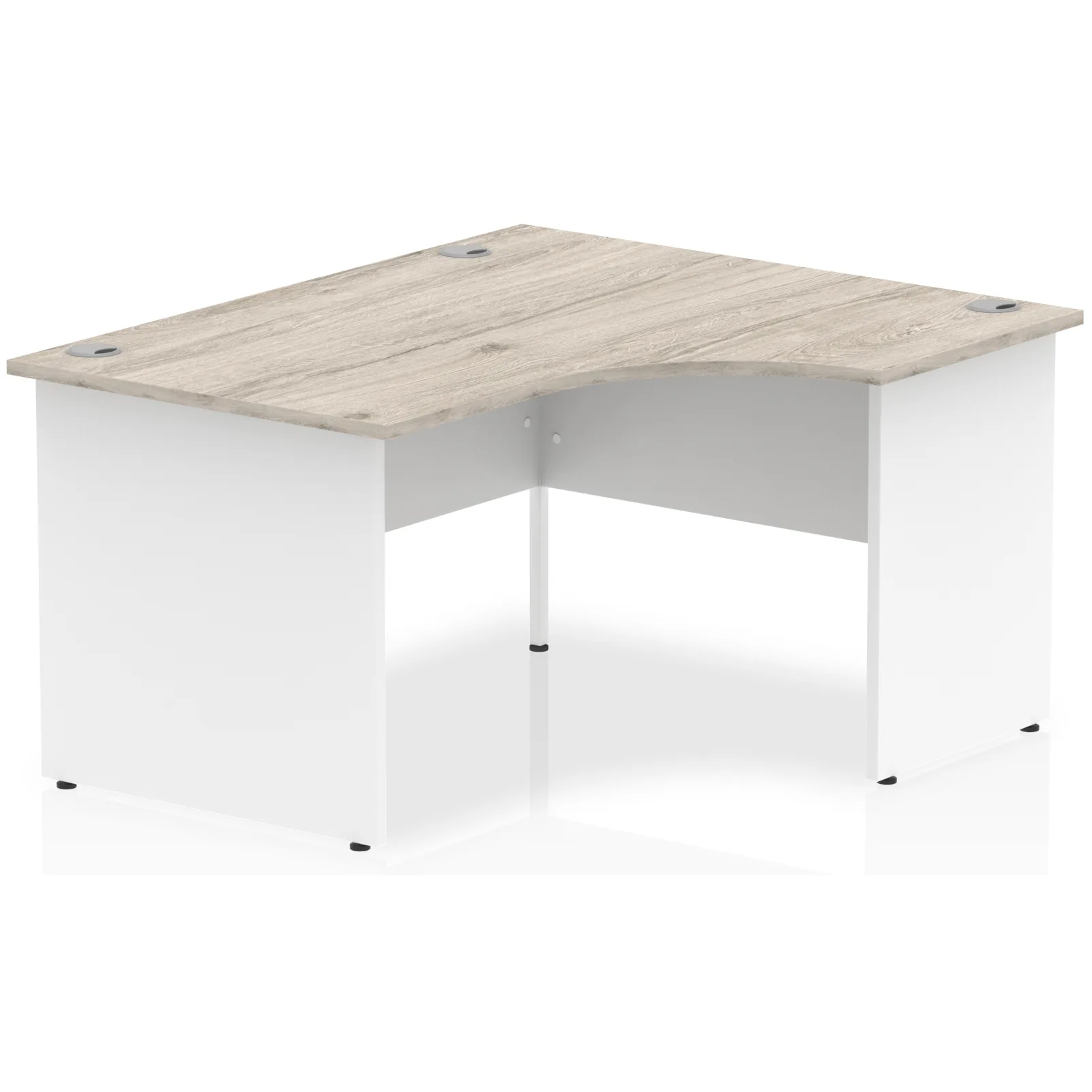 Impulse Panel End Crescent Corner Office Desk
