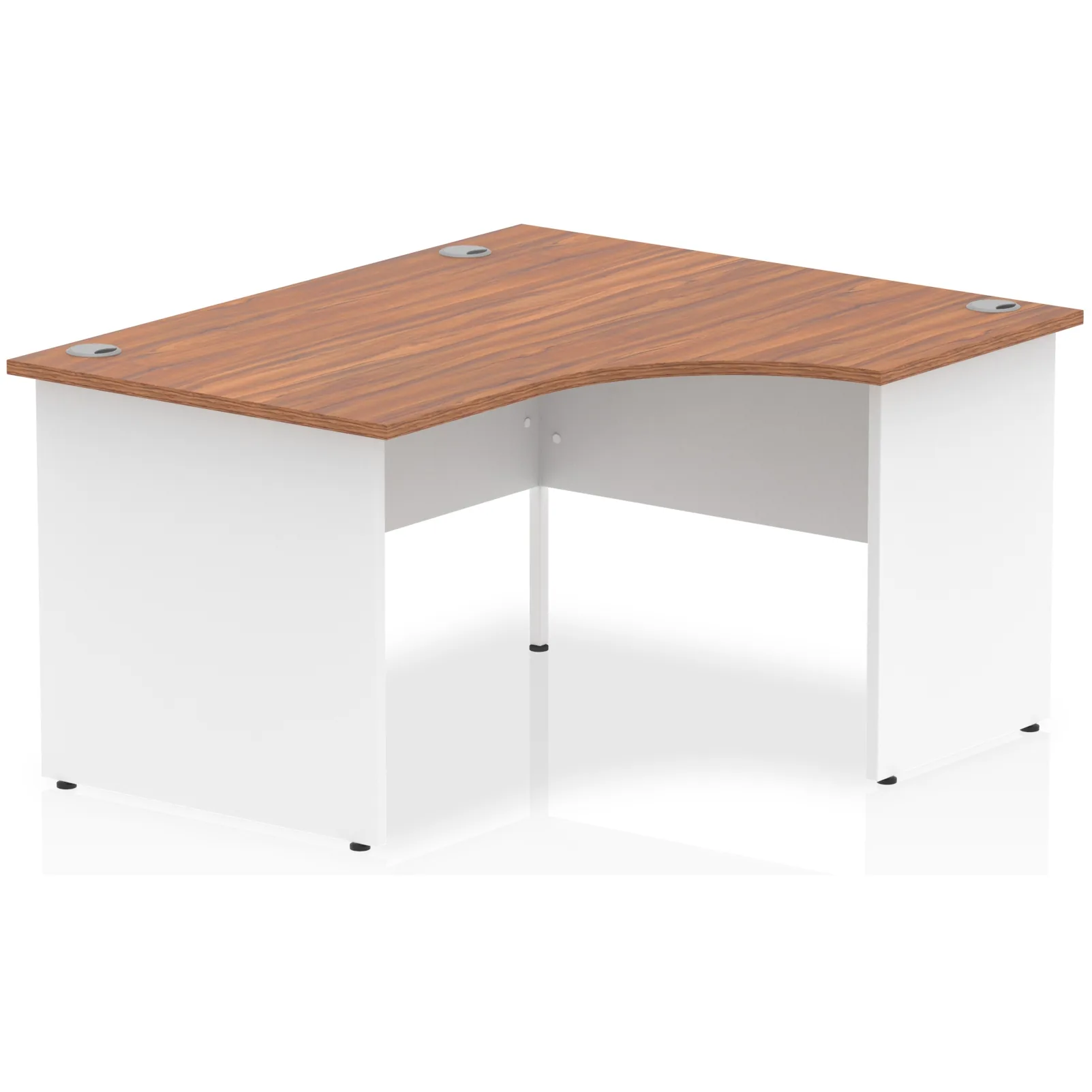 Impulse Panel End Crescent Corner Office Desk