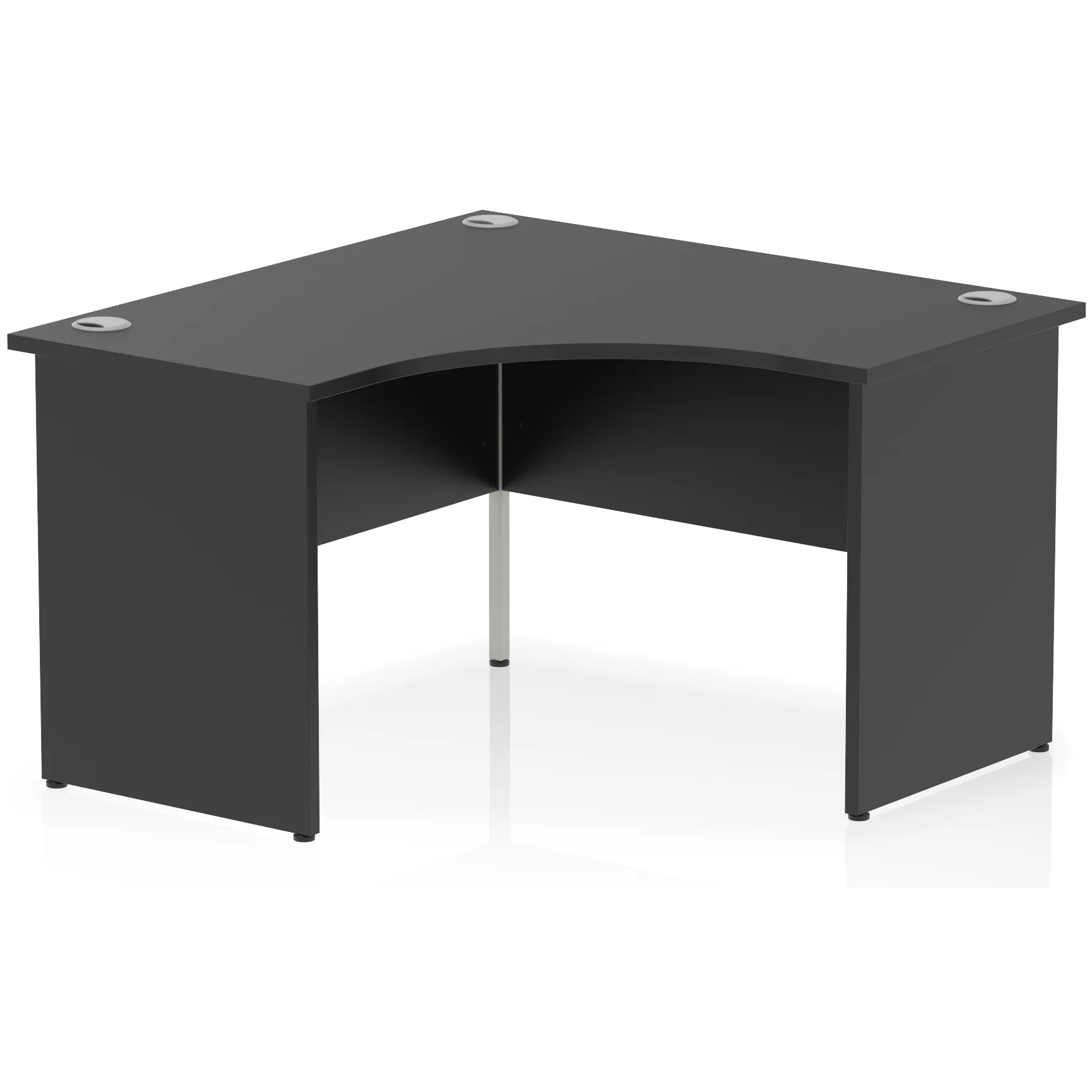 Impulse Panel End Crescent Corner Office Desk