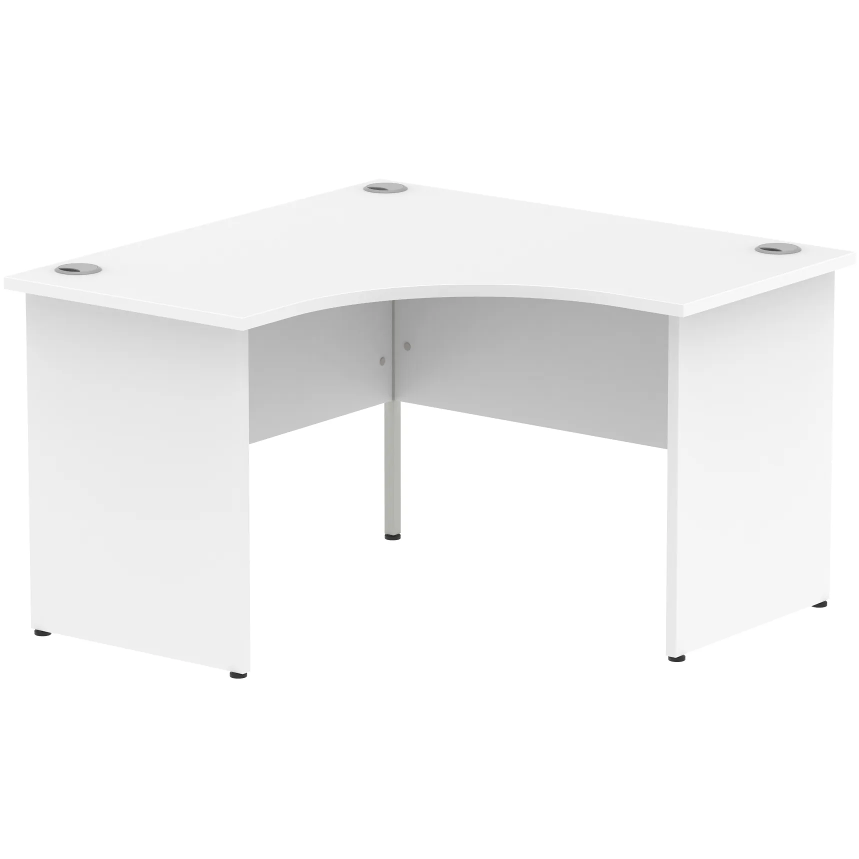 Impulse Panel End Crescent Corner Office Desk