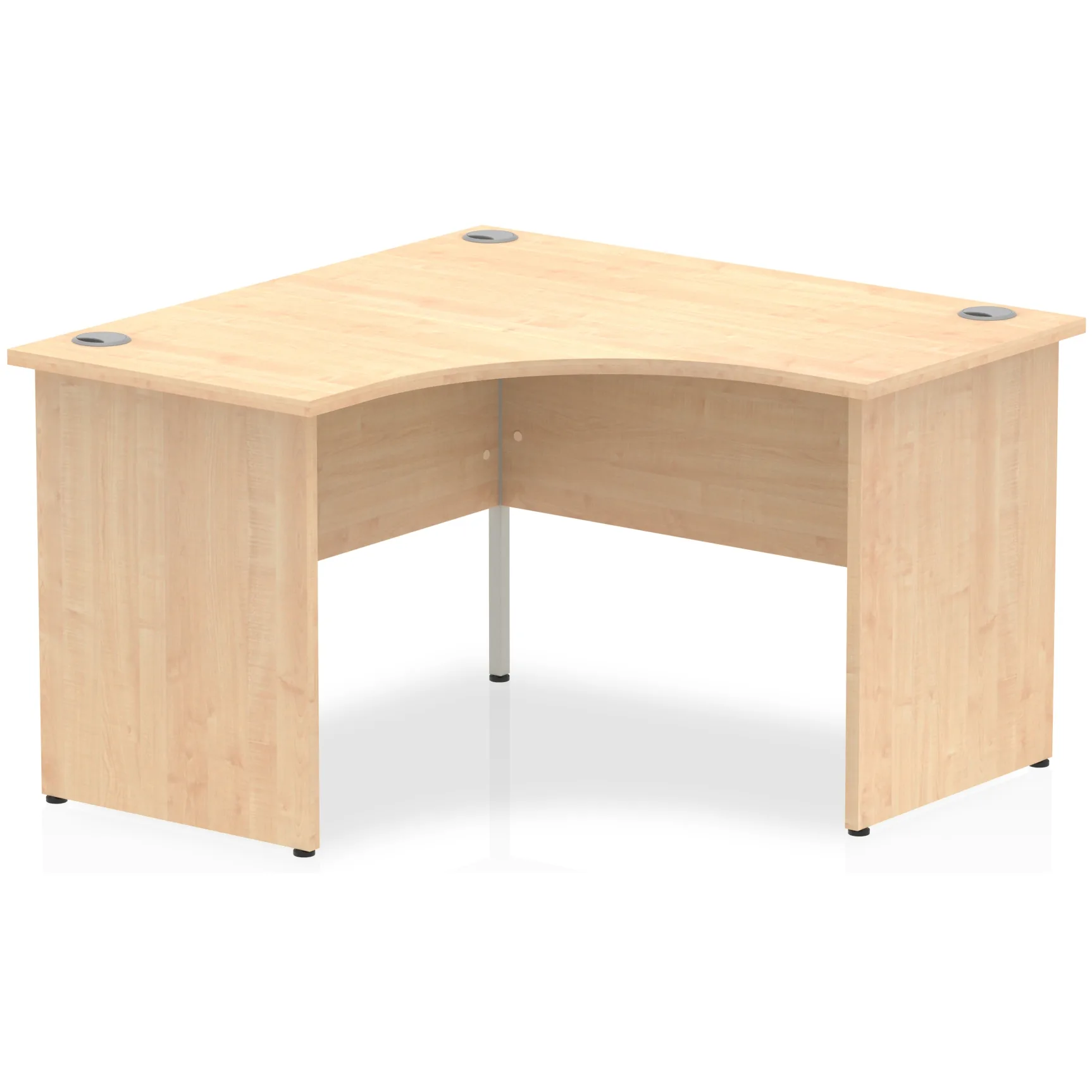 Impulse Panel End Crescent Corner Office Desk