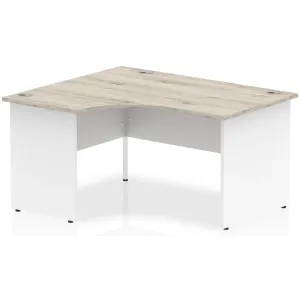 Impulse Panel End Crescent Corner Office Desk