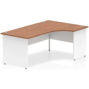 Impulse Panel End Crescent Corner Office Desk