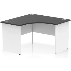Impulse Panel End Crescent Corner Office Desk
