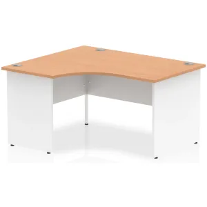 Impulse Panel End Crescent Corner Office Desk