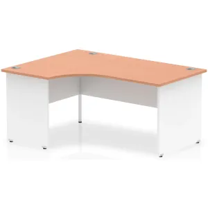 Impulse Panel End Crescent Corner Office Desk