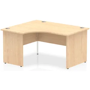 Impulse Panel End Crescent Corner Office Desk