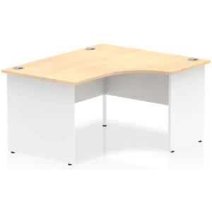 Impulse Panel End Crescent Corner Office Desk