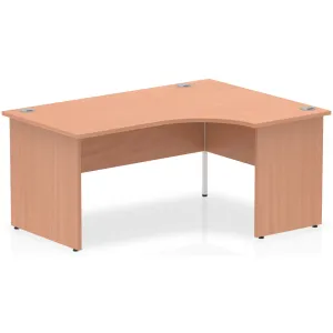 Impulse Panel End Crescent Corner Office Desk