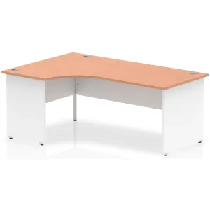 Impulse Panel End Crescent Corner Office Desk