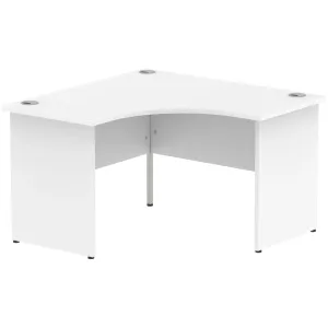 Impulse Panel End Crescent Corner Office Desk