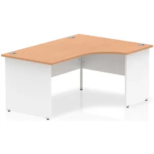 Impulse Panel End Crescent Corner Office Desk