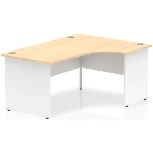Impulse Panel End Crescent Corner Office Desk