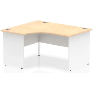 Impulse Panel End Crescent Corner Office Desk